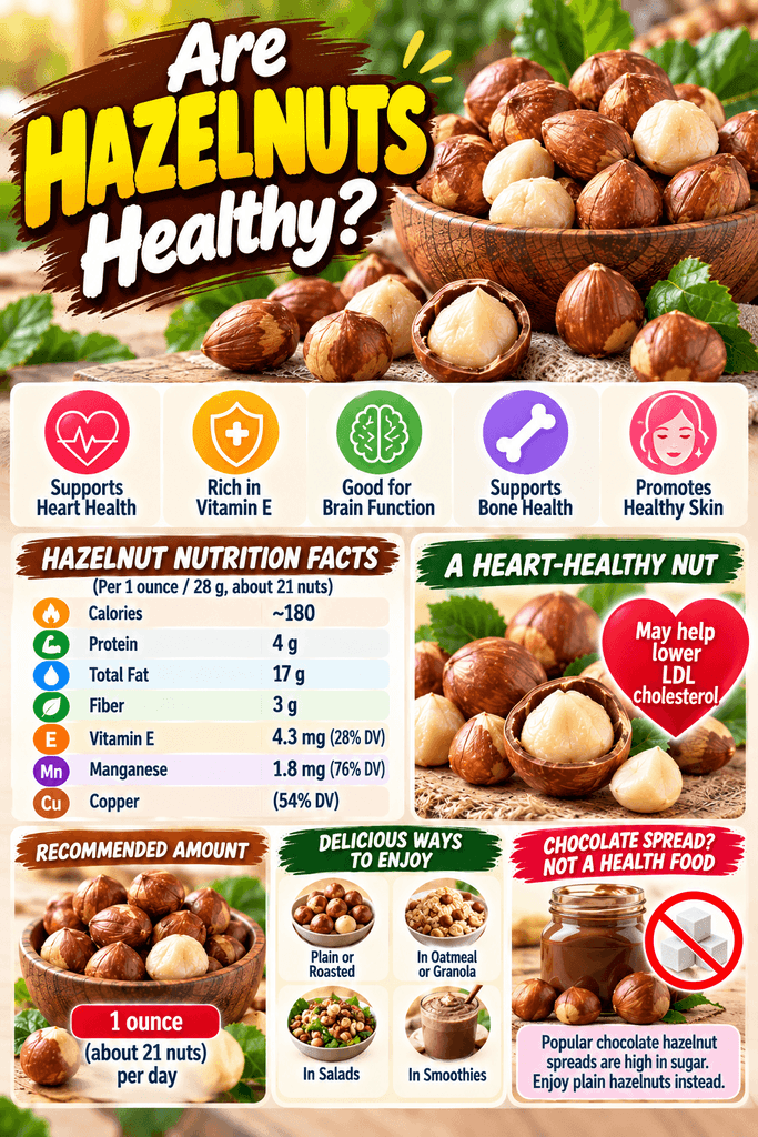 are hazelnuts healthy