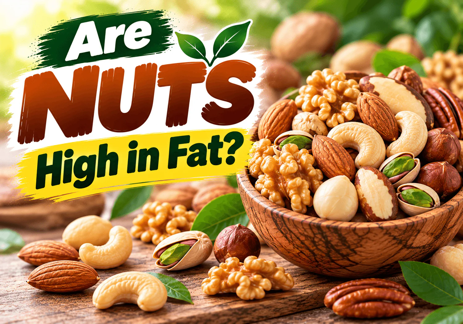Are Nuts High in Fat