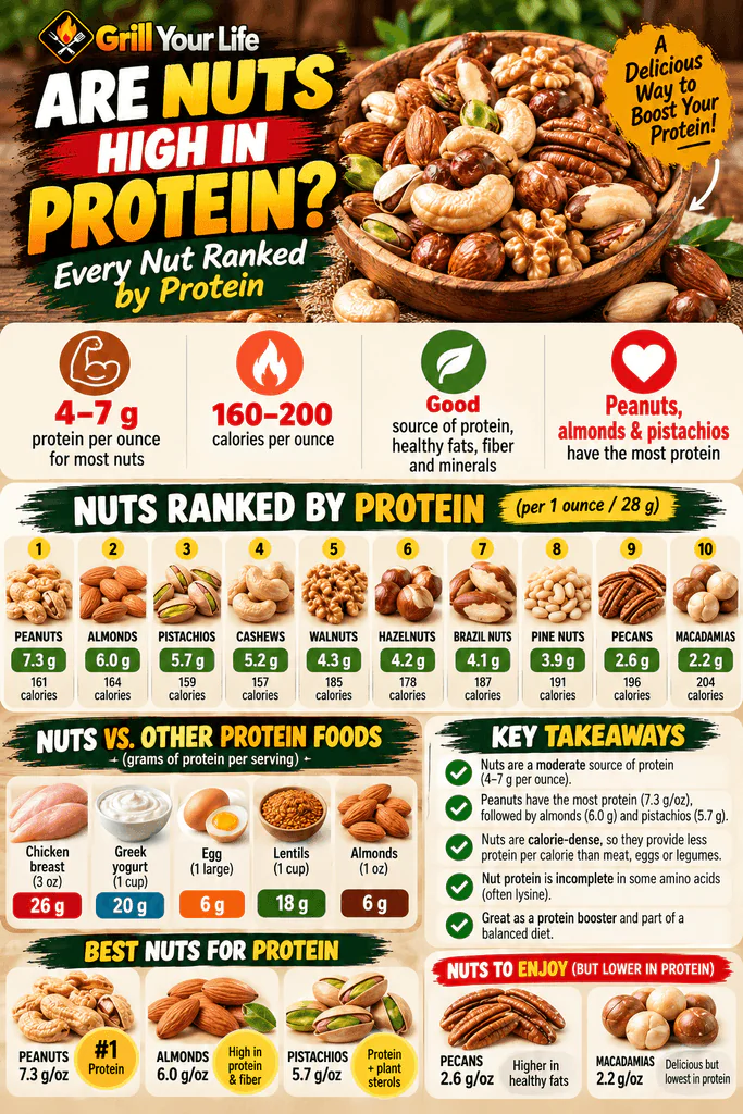 Are Nuts High in Protein