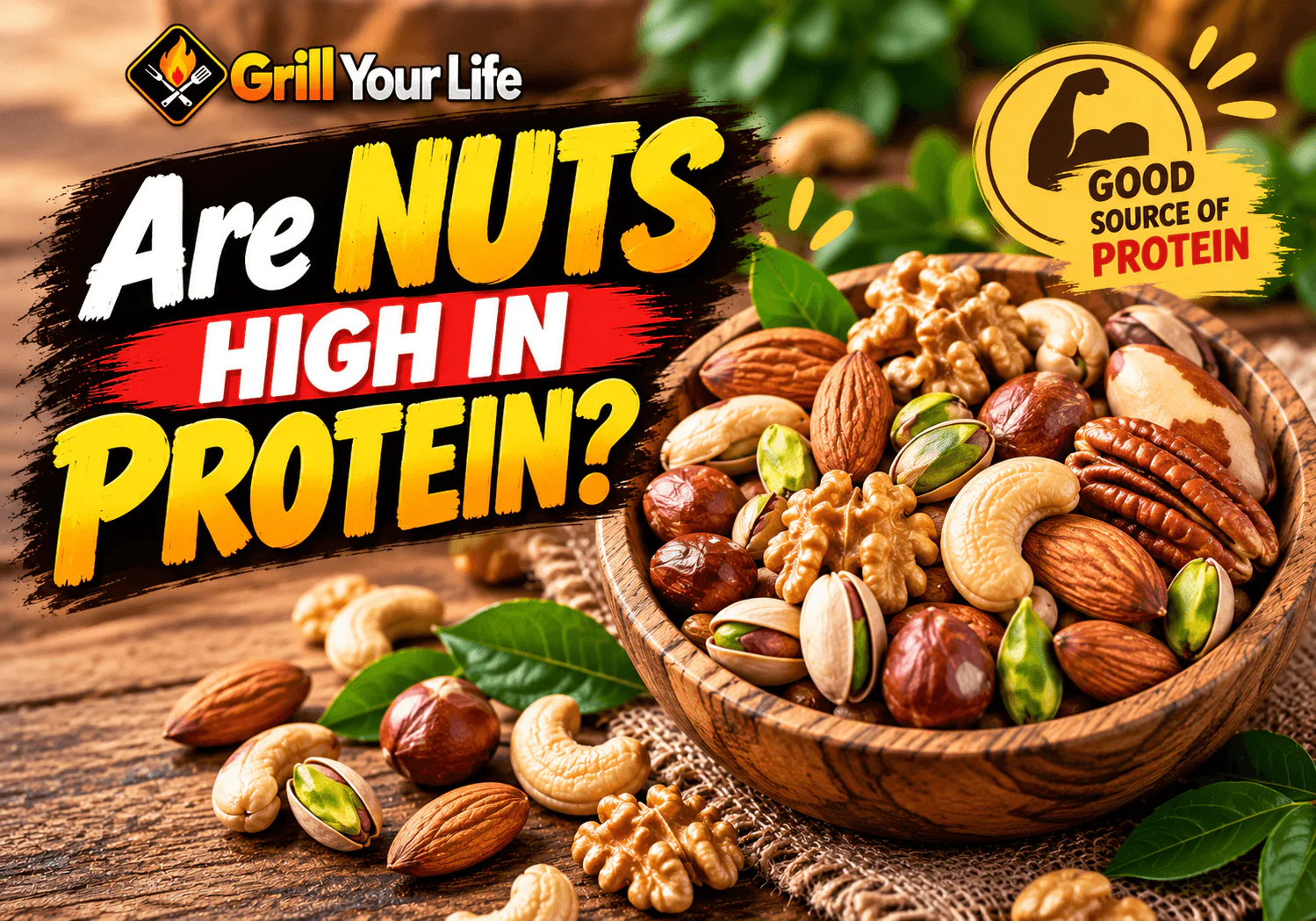 Are Nuts High in Protein