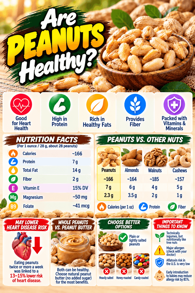 Are Peanuts Healthy
