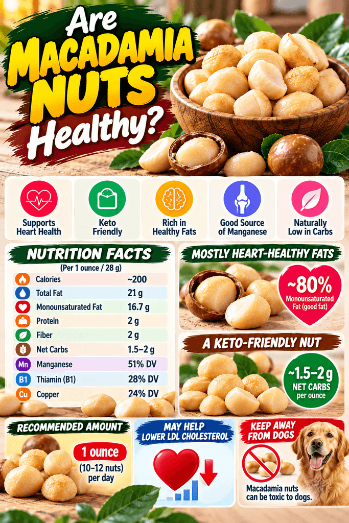 are macadamia nuts healthy