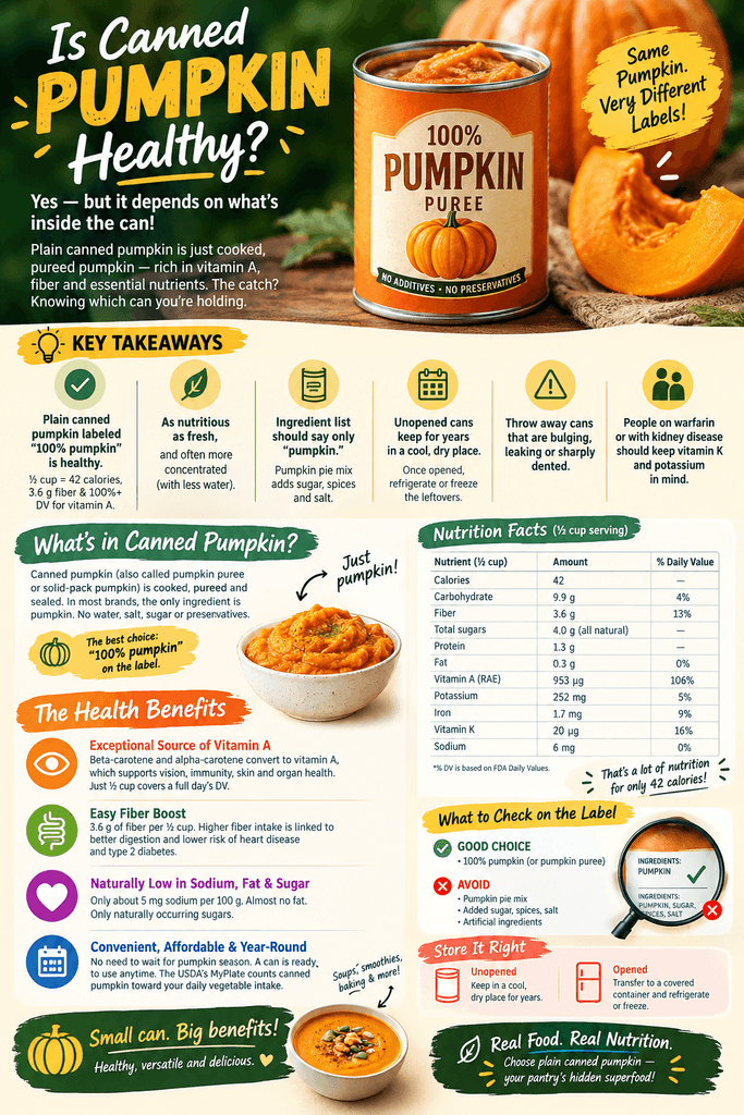 Canned Pumpkin: A Pantry Superfood
