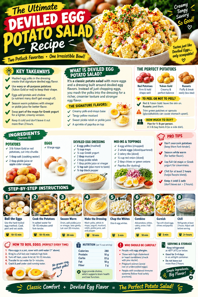 Deviled Egg Potato Salad