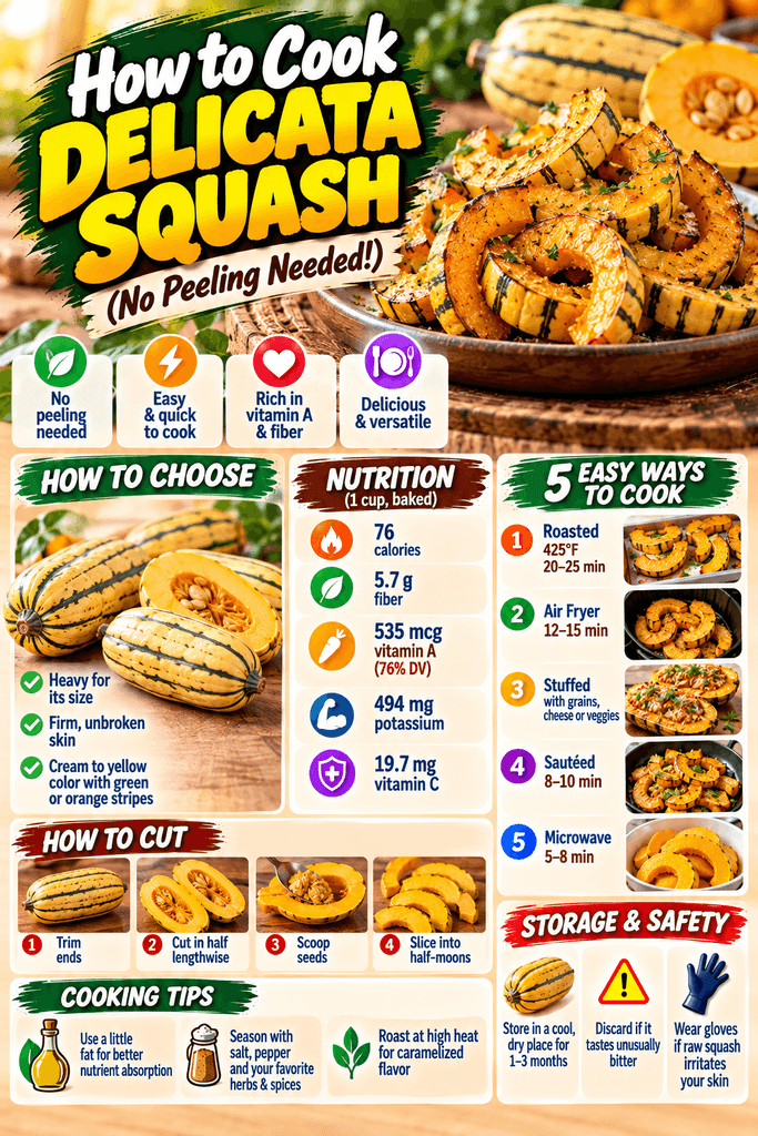 How to Cook Delicata Squash