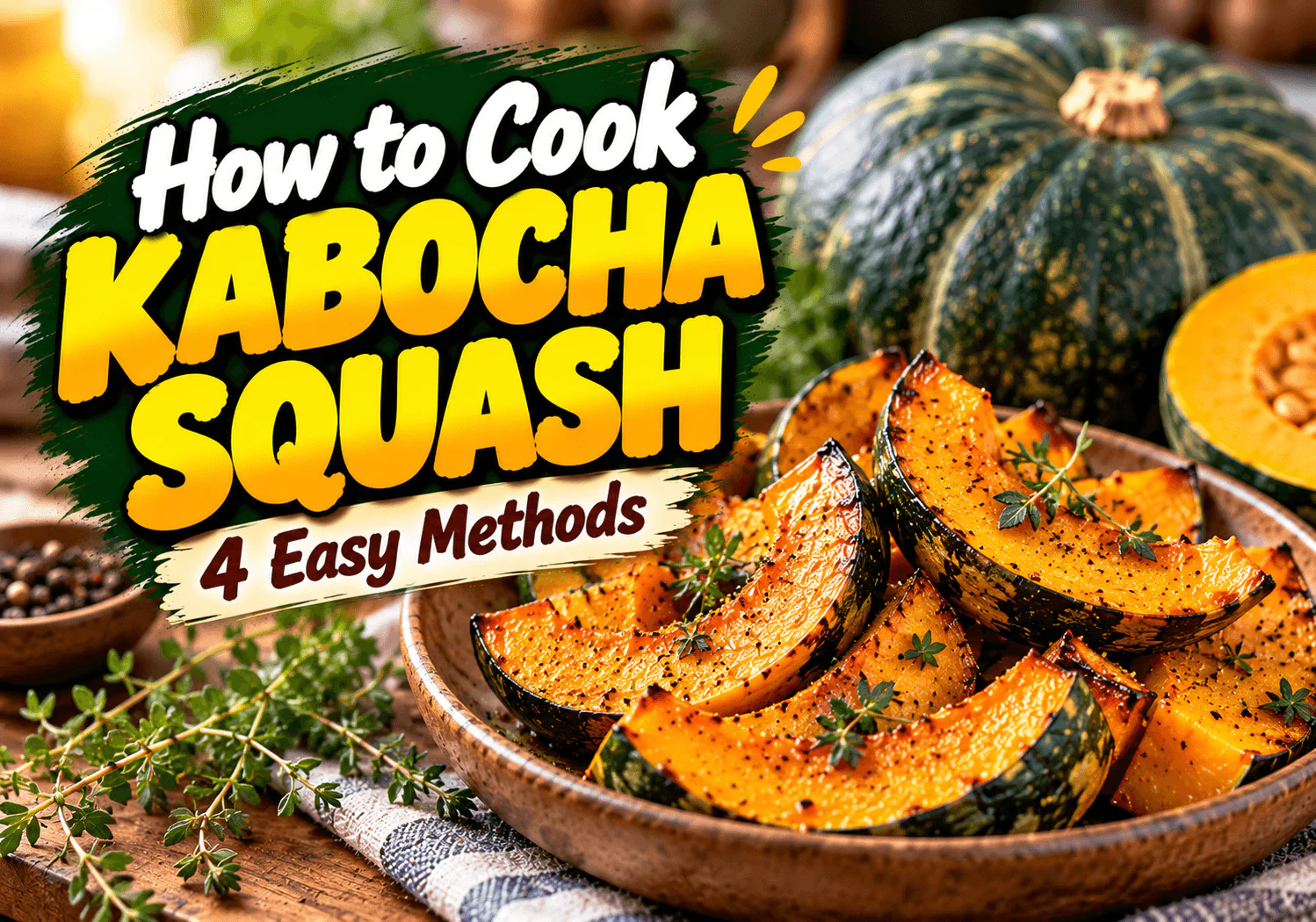 How to Cook Kabocha Squashcb