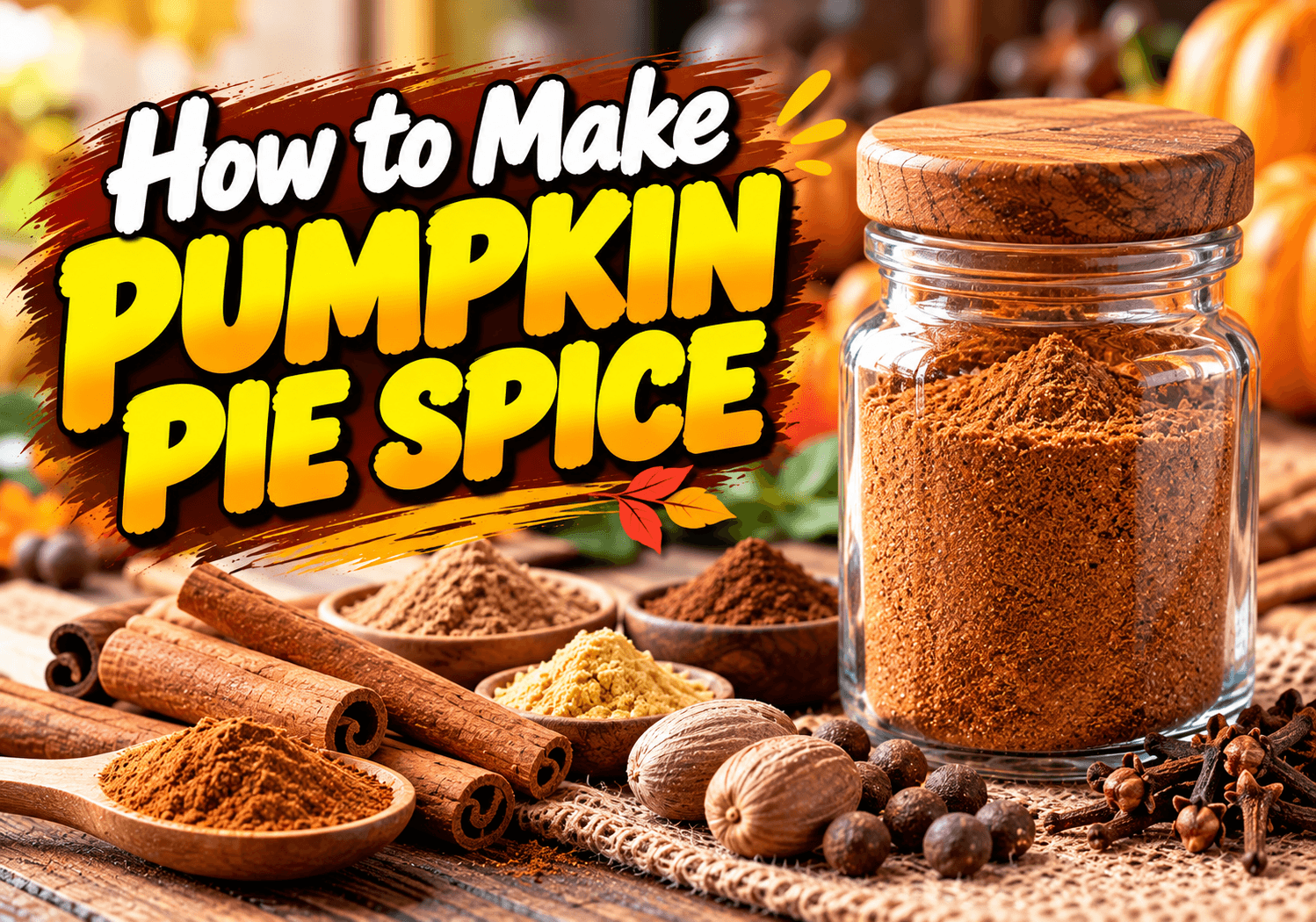 How to Make Pumpkin Pie Spice