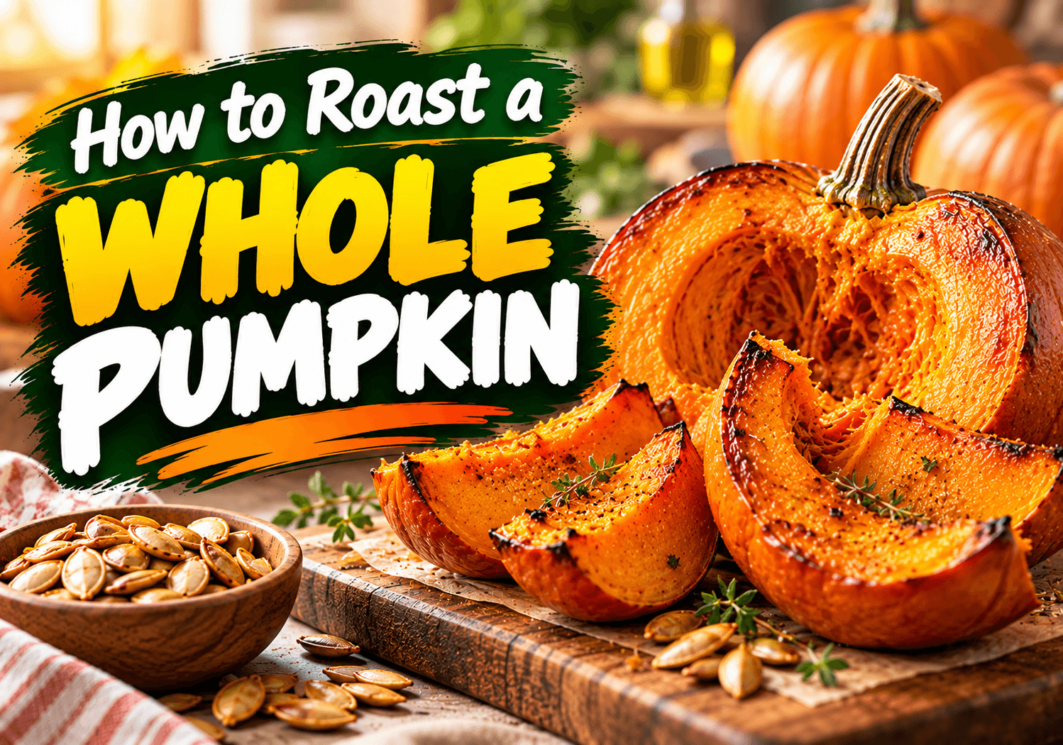 how to roast a pumpkin