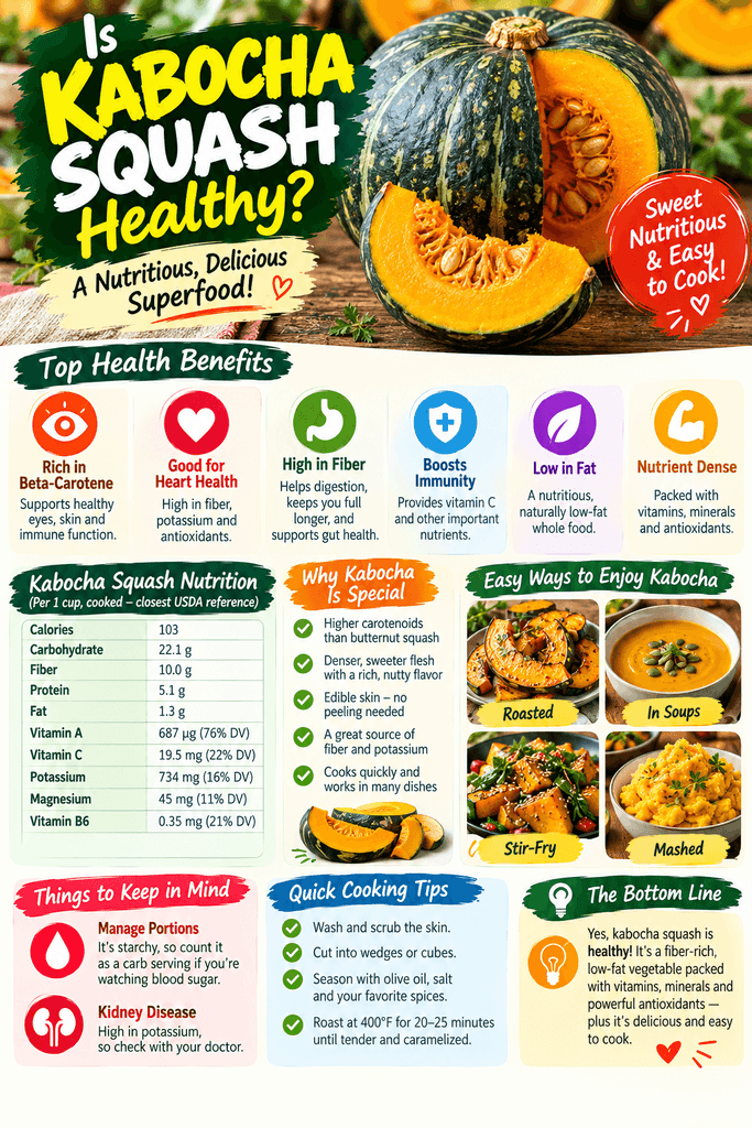 is kabocha squash healthy