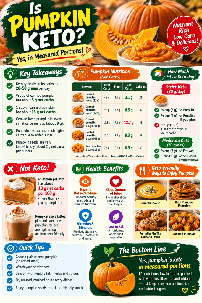 is pumpkin keto
