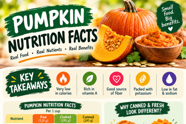 Pumpkin Nutrition Facts