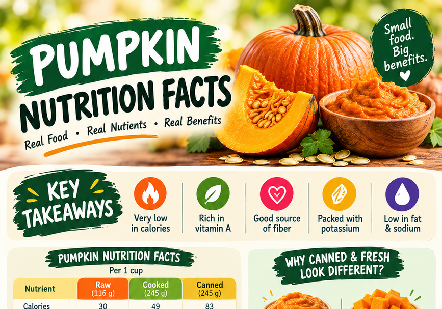 Pumpkin Nutrition Facts