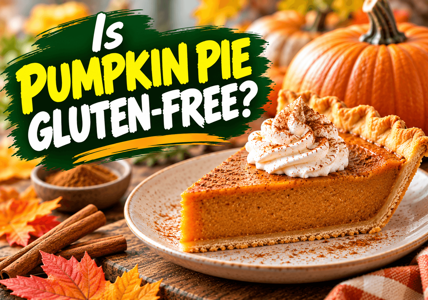 is pumpkin pie gluten free
