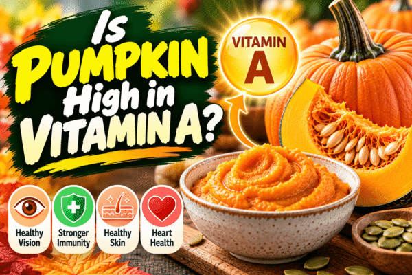 is pumpkin high in vitamin a