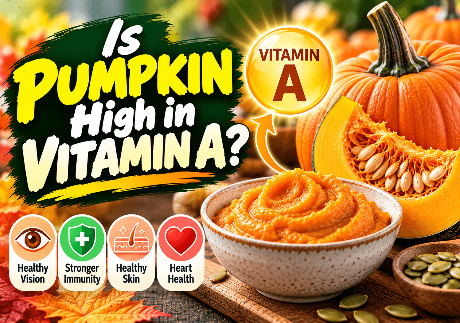 is pumpkin high in vitamin a