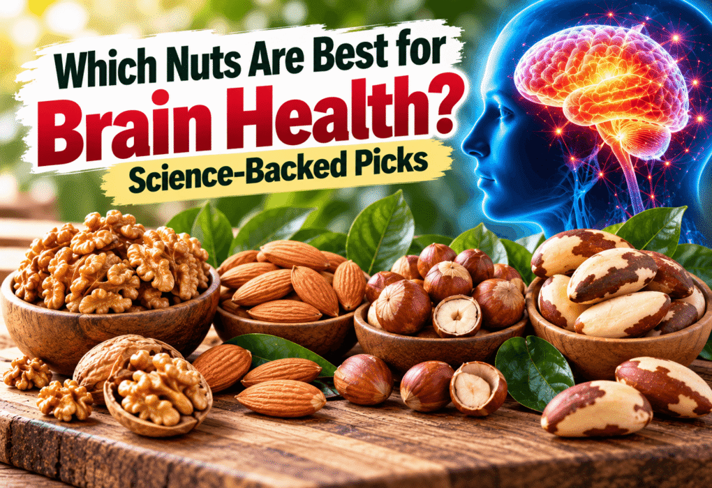 Which Nuts Are Best for Brain Health? Science-Backed Picks