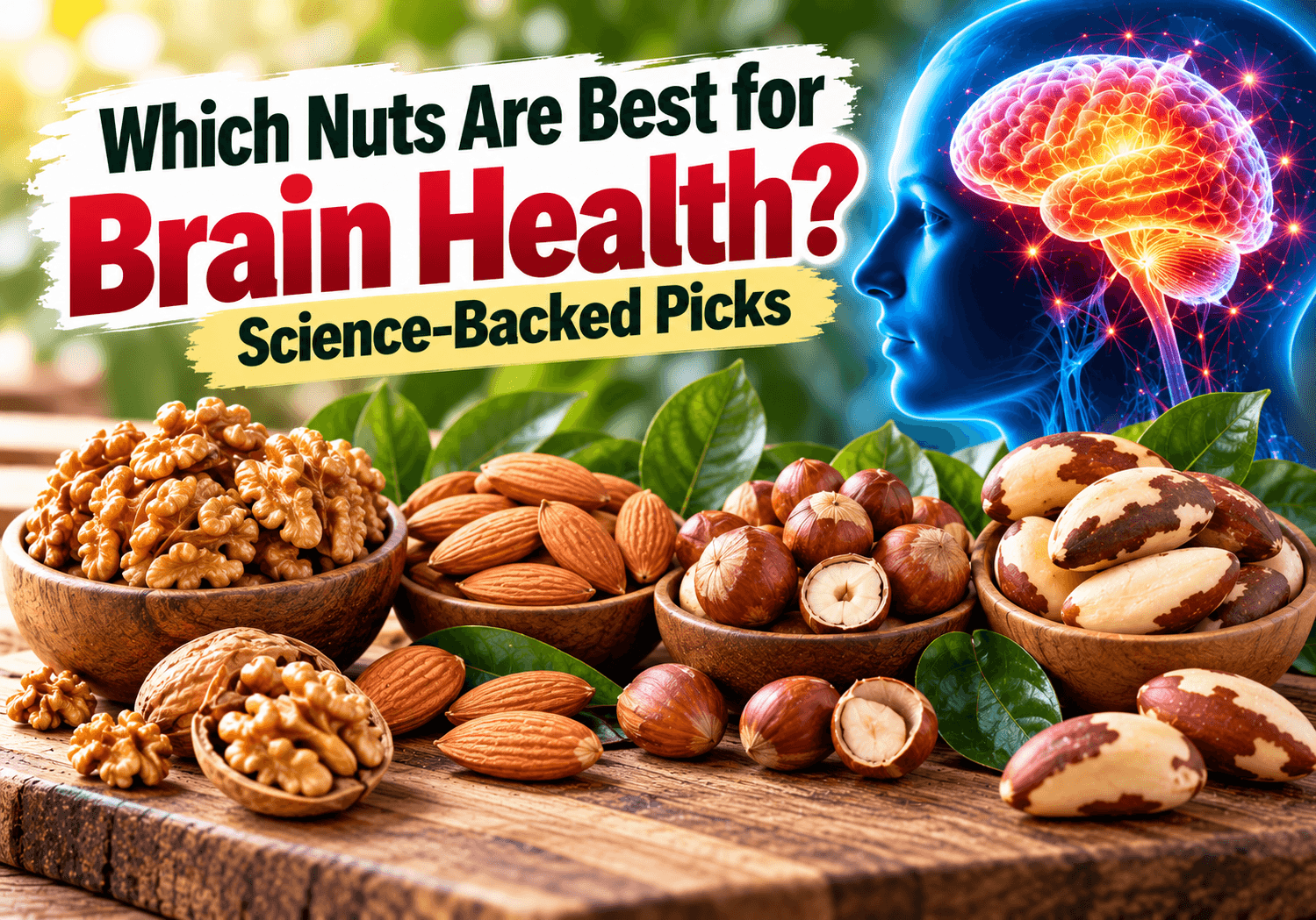 Which Nuts Are Best for Brain Health? Science-Backed Picks
