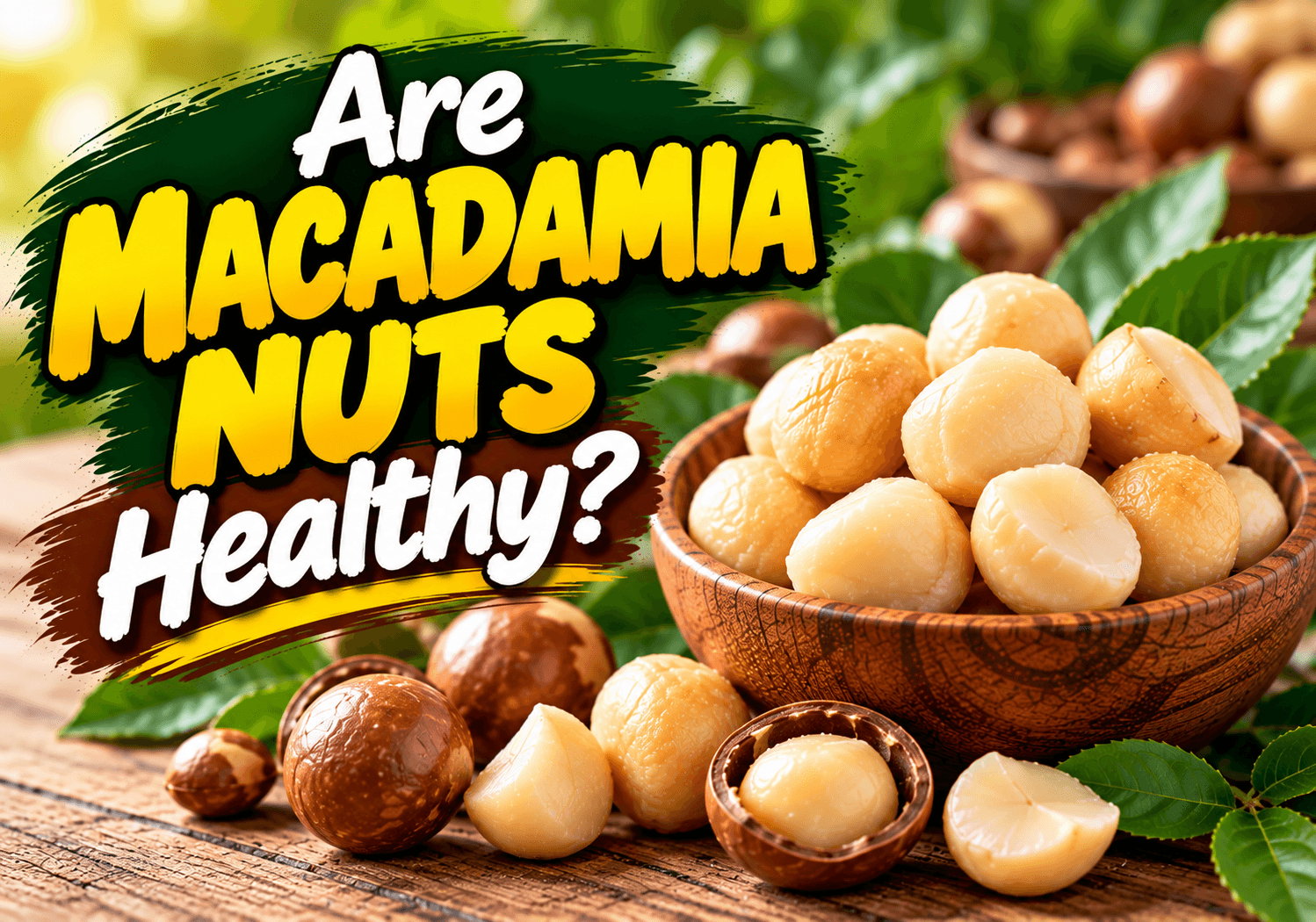 are macadamia nuts healthy
