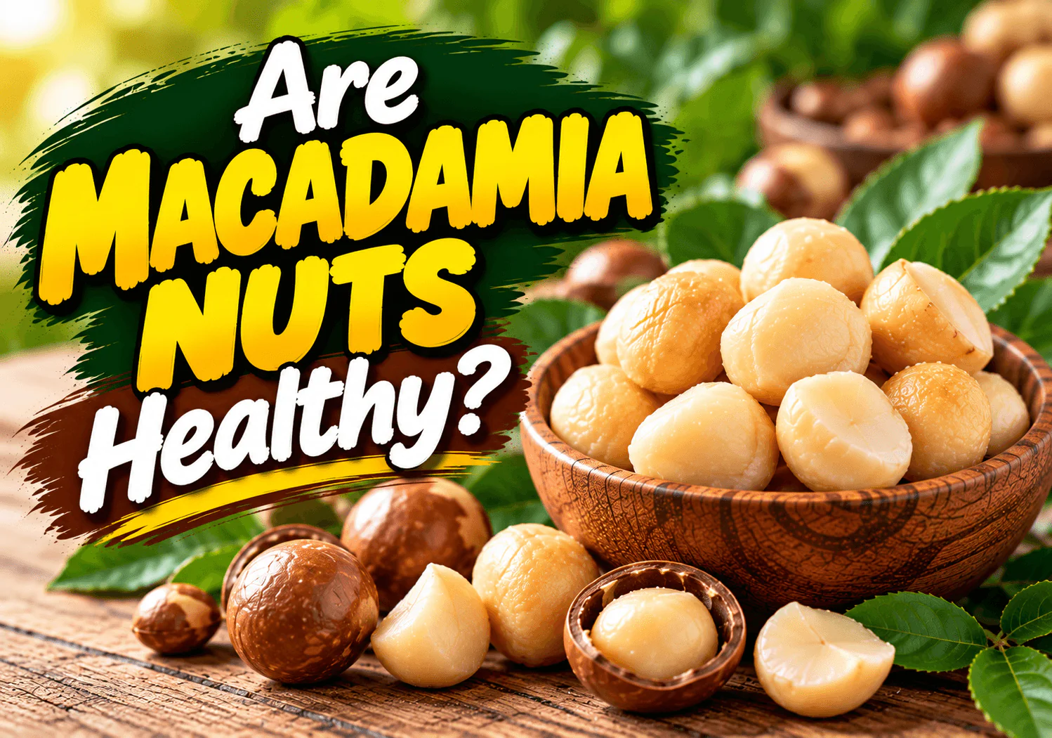 are macadamia nuts healthy