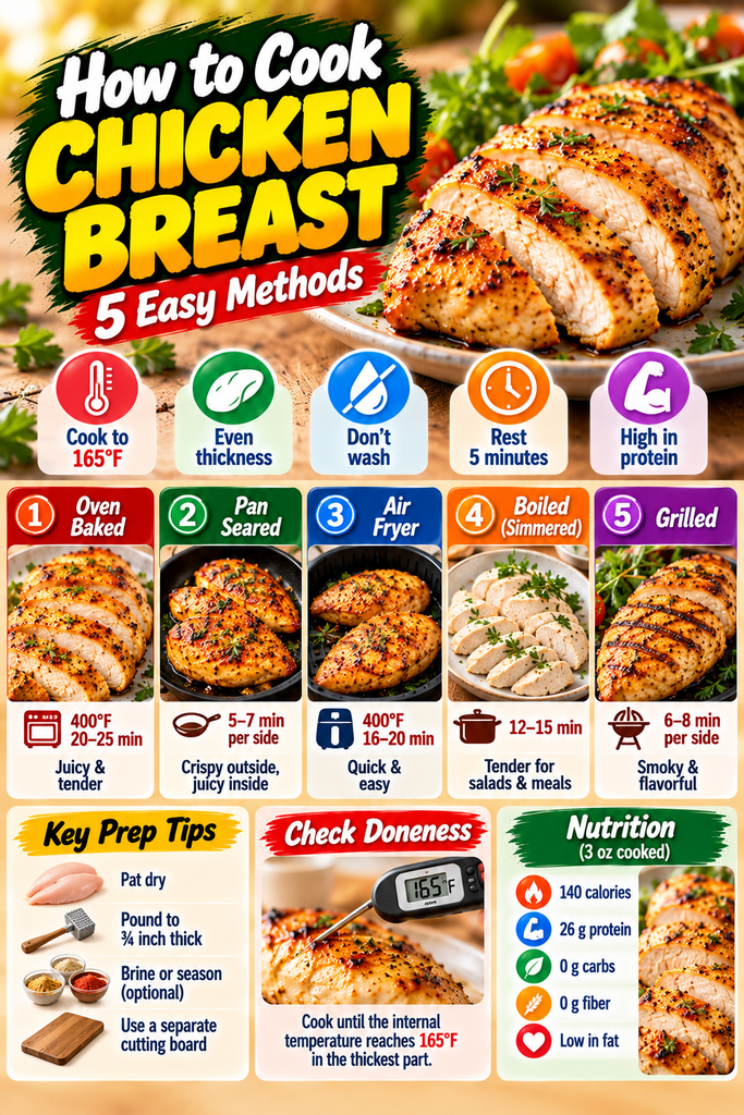 How to Cook Chicken Breast