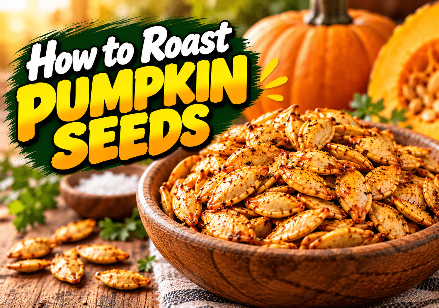 how to roast pumpkin seeds