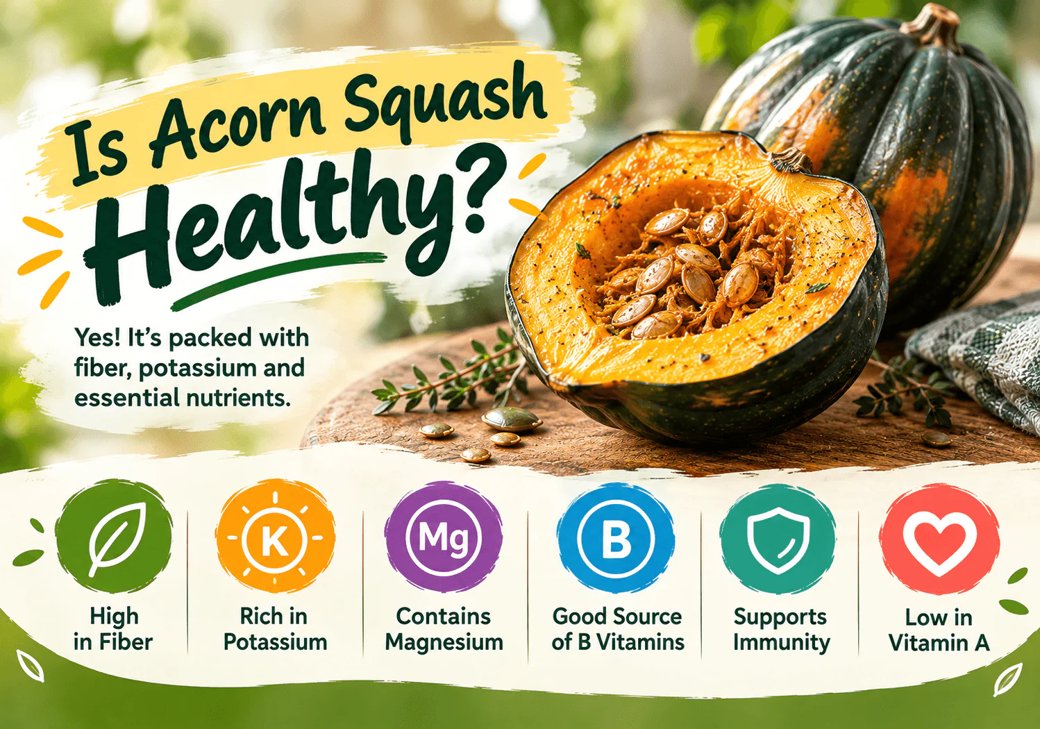 is acorn squash healthy