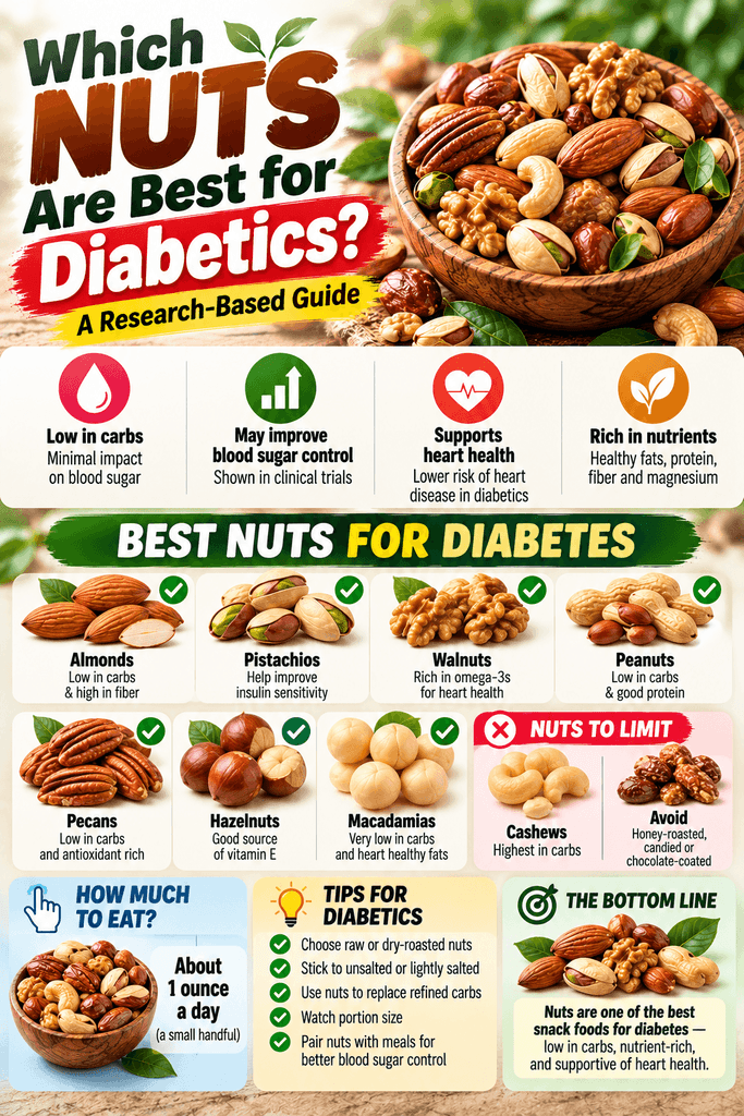 which nuts are best for diabetics